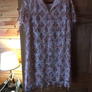 “Dazzled Up Dress, Rose Gold”